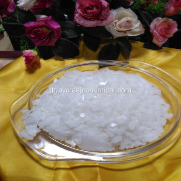 White Pe Wax Flakes สำหรับท่อพีวีซี